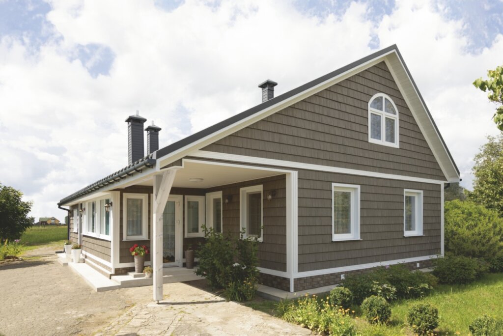 фасад для частного дома